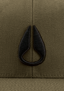 Deep Down FF Athletic Fit Hat Dark Olive S/M View 4