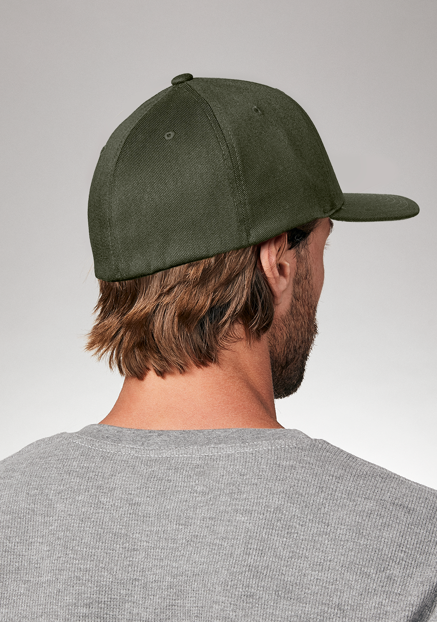 Deep Down FF Athletic Fit Hat Dark Olive S/M View 6
