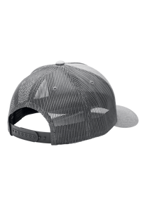 Iconed Trucker Hat Heather Gray View 2