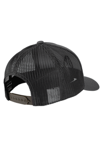 Iconed Trucker Hat Charcoal / Black View 2