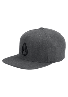 Simon Snap Back Hat Dark Gray Heather