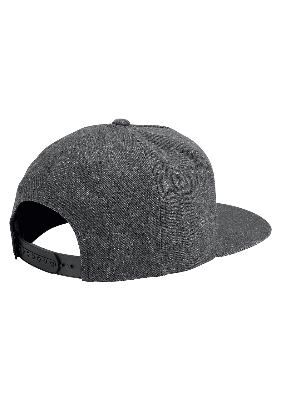 Simon Snap Back Hat Dark Gray Heather View 2
