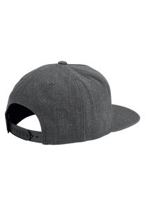 Simon Snap Back Hat Dark Gray Heather View 2