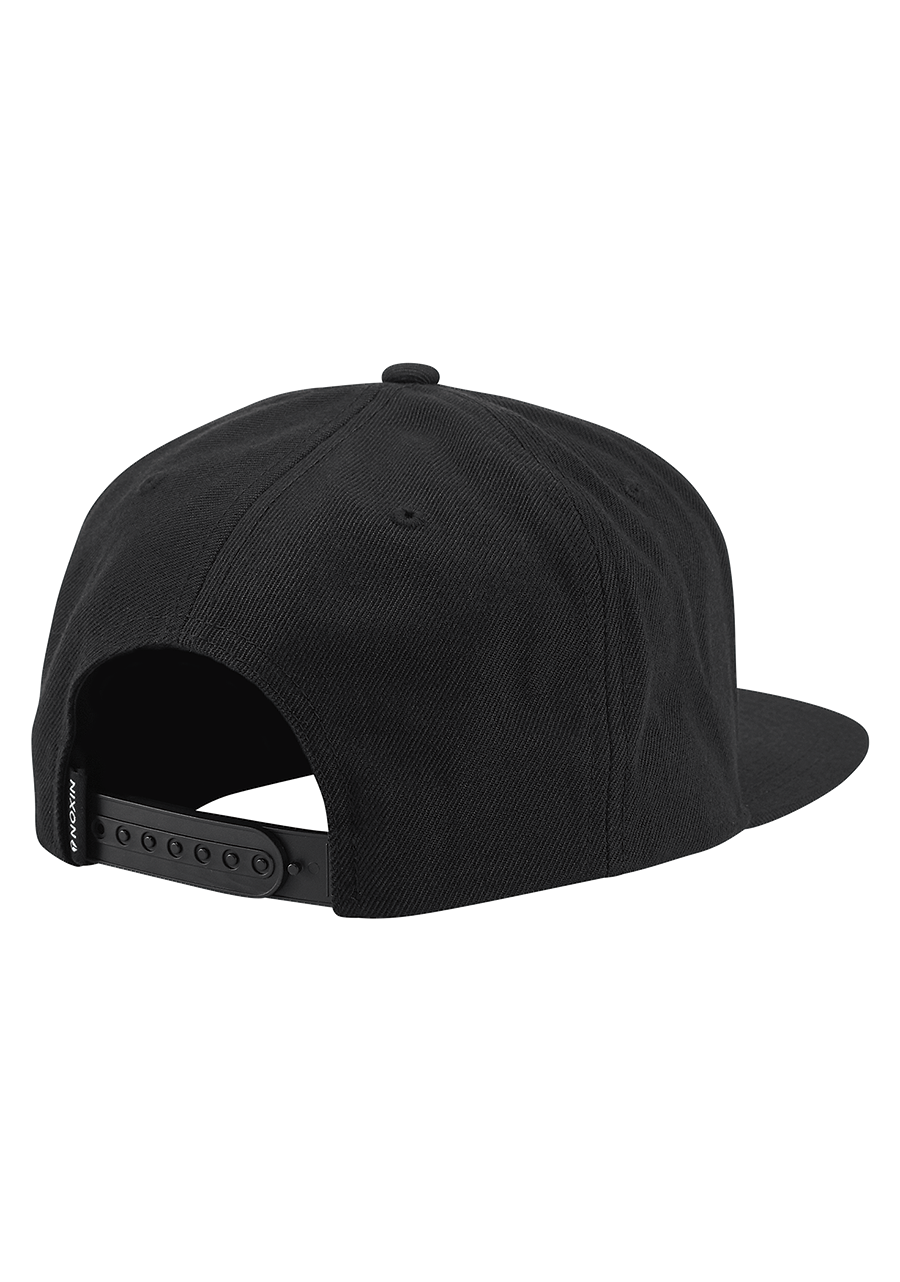 Exchange Snapback Hat Black Gold View 2