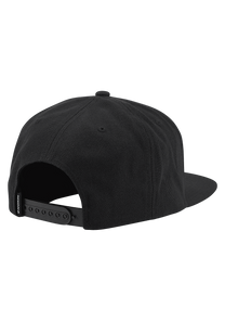 Exchange Snapback Hat Black Gold View 2