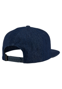 Exchange Snapback Hat Denim View 2