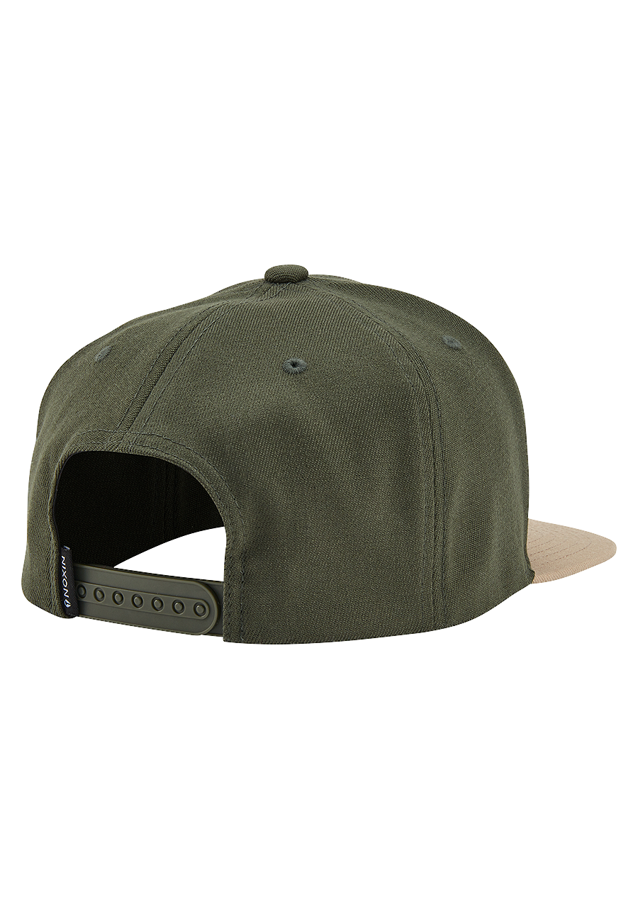 Exchange Snapback Hat Olive Khaki View 2