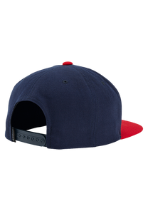 Exchange Snapback Hat Navy Red View 2