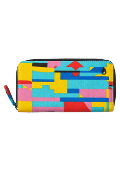 Tree Hugger Large Wallet Turquoise