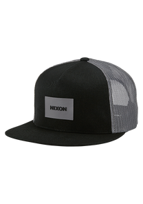 Team Trucker Hat Black Charcoal View 1