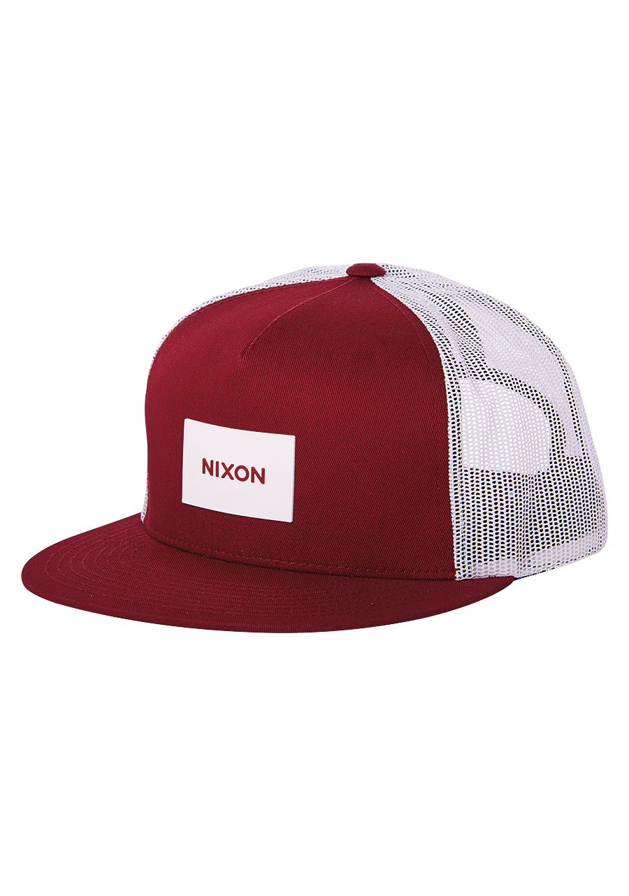 Team Trucker Hat Burgundy View 1