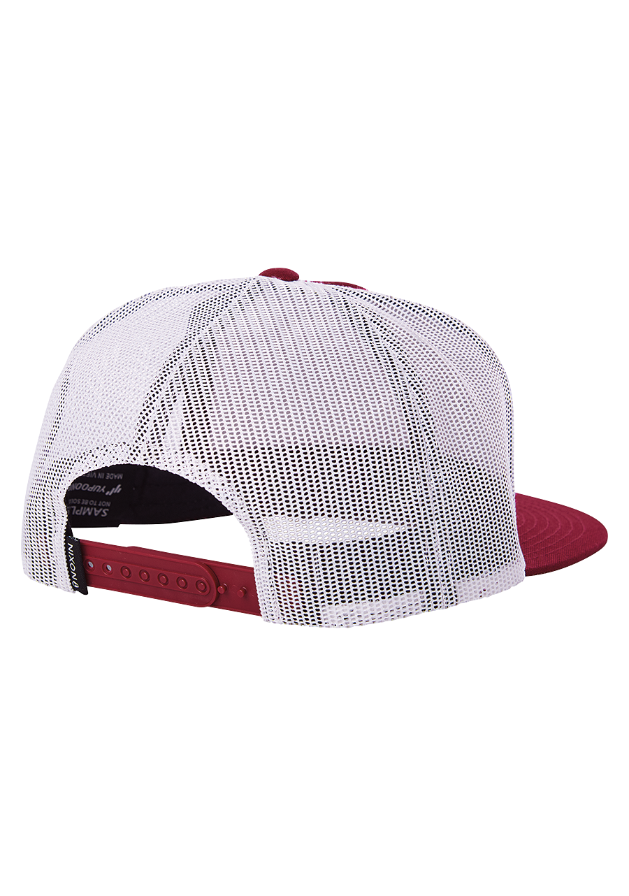 Team Trucker Hat Burgundy View 2