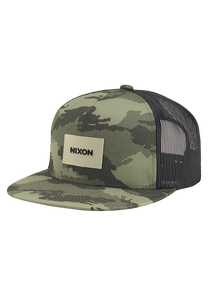 Team Trucker Hat Olive Dot Camo View 1