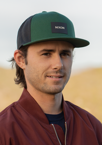 Team Trucker Hat Green Black View 9