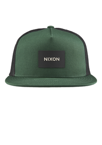 Team Trucker Hat Green Black View 3