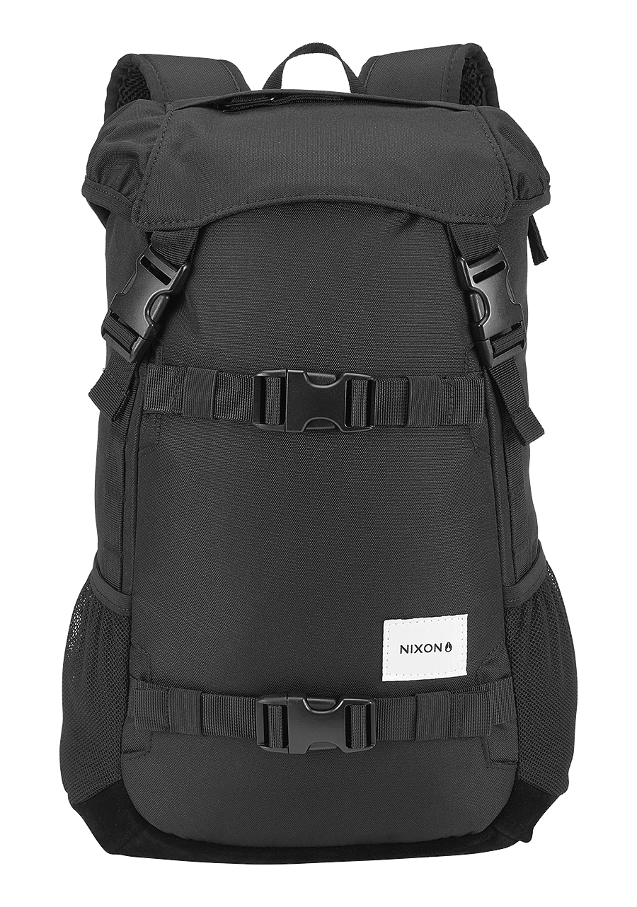 Small Landlock Backpack All Black View 1