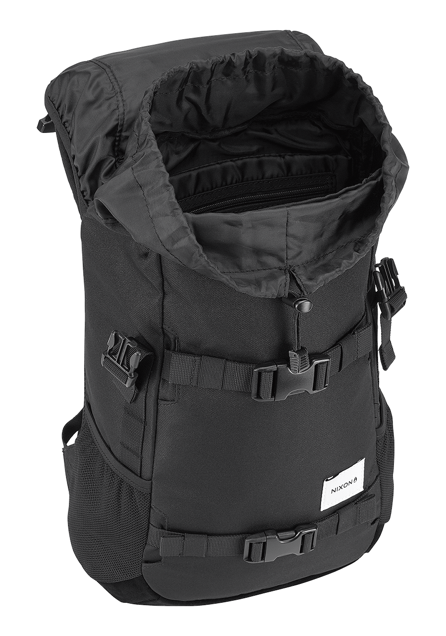 Small Landlock Backpack All Black View 3