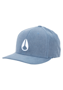 Deep Down Athletic Textured Hat Blue View 3