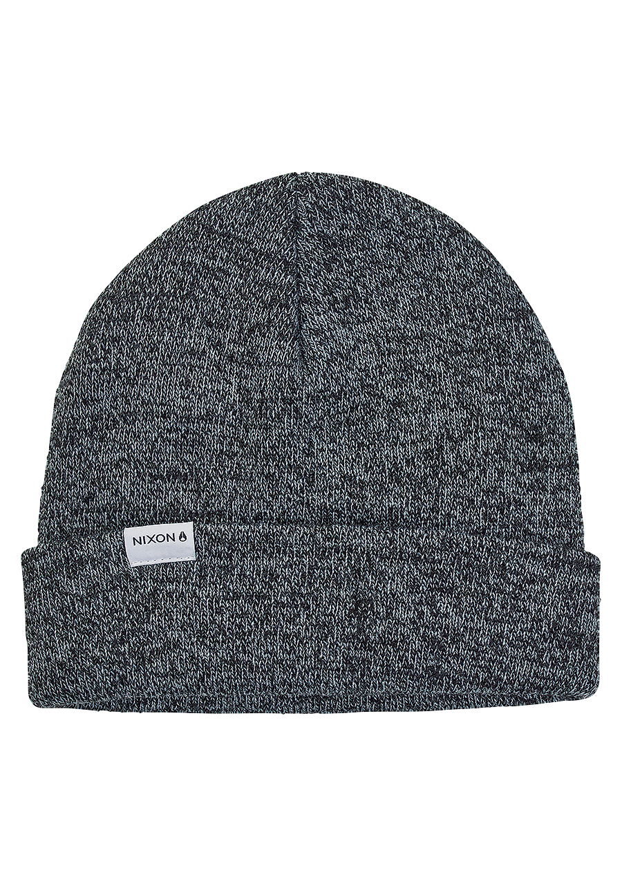 Logan Beanie Black Heather View 1