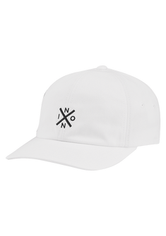 Prep Strapback White Black