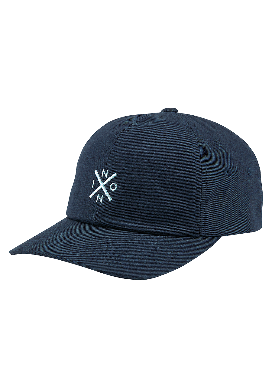 Prep Strapback Navy Turquoise View 1