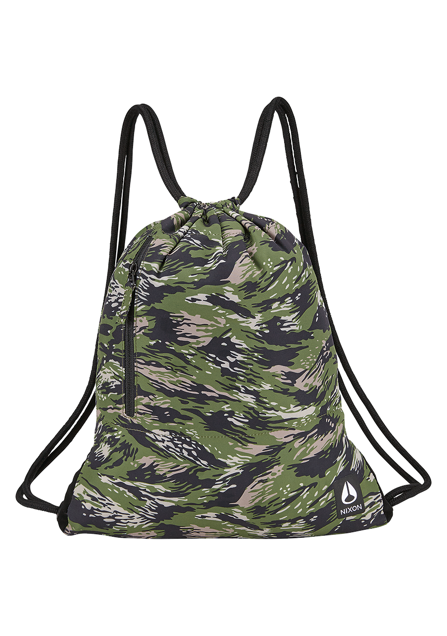 Everyday Cinch Bag II - Tiger Camo View 1