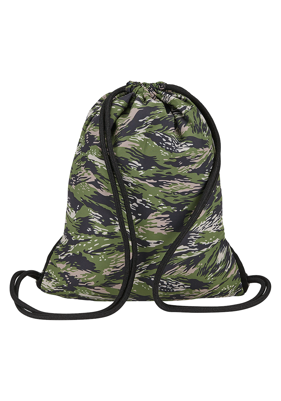 Everyday Cinch Bag II - Tiger Camo View 2