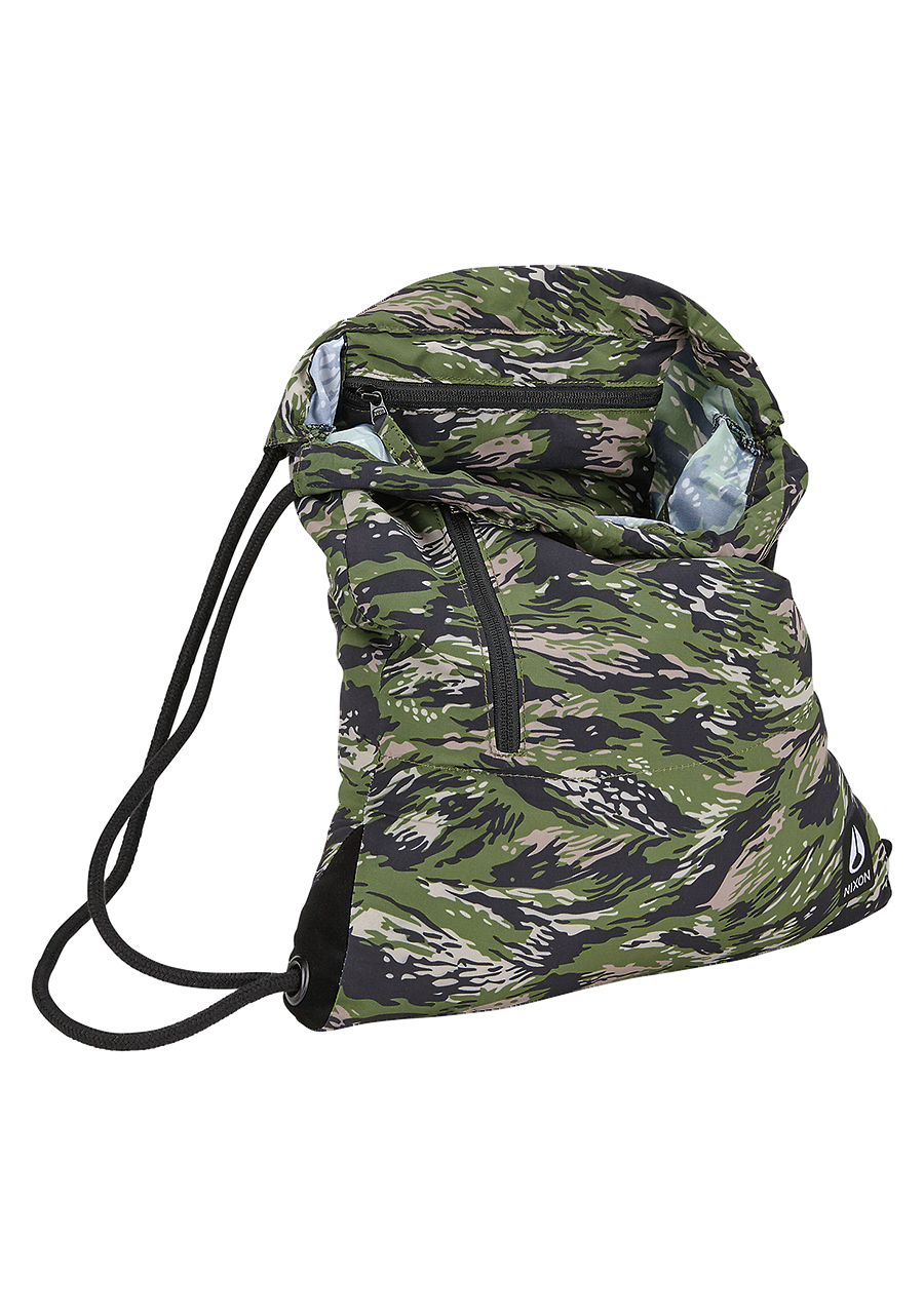 Everyday Cinch Bag II - Tiger Camo View 3