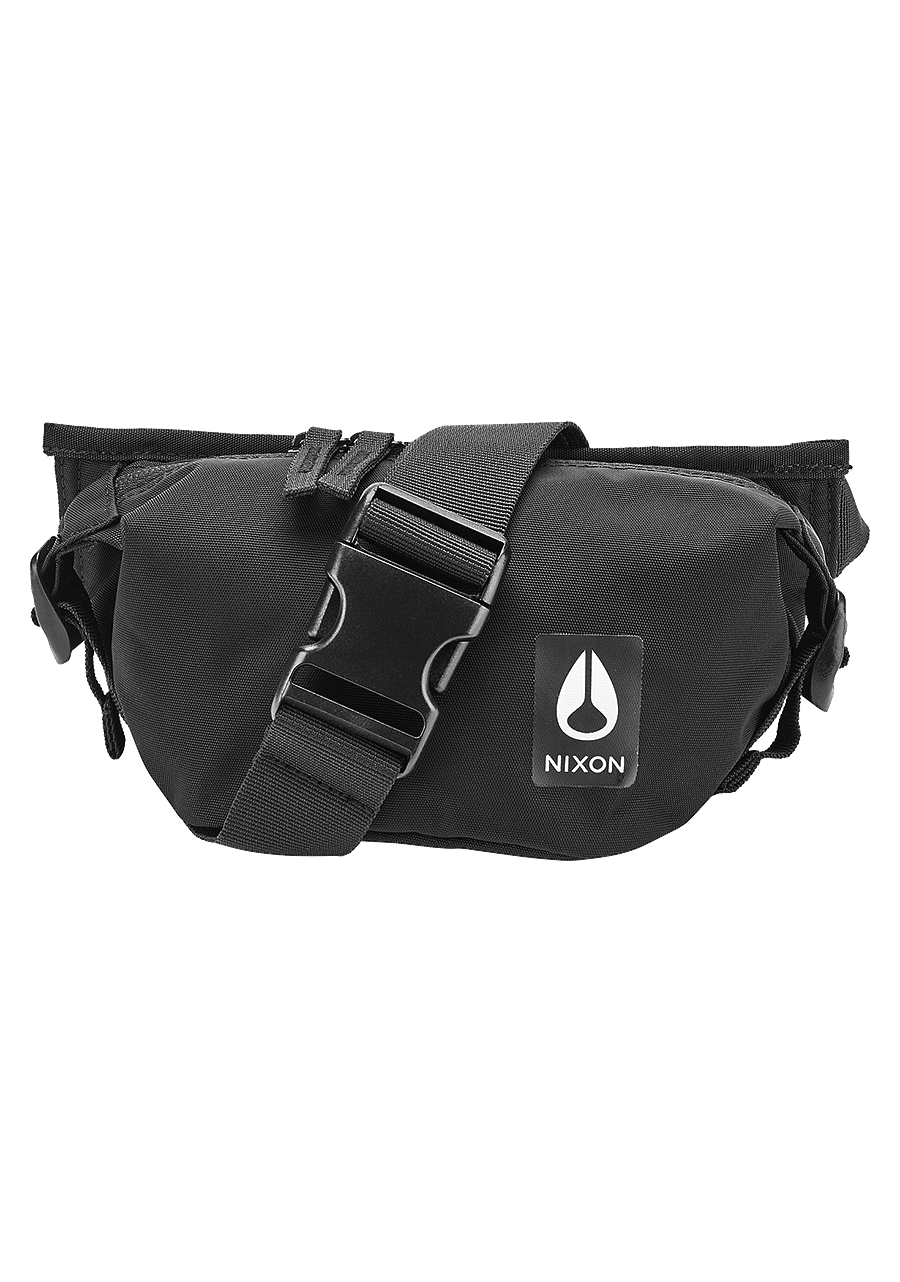 Trestles Hip Pack All Black Nylon View 1