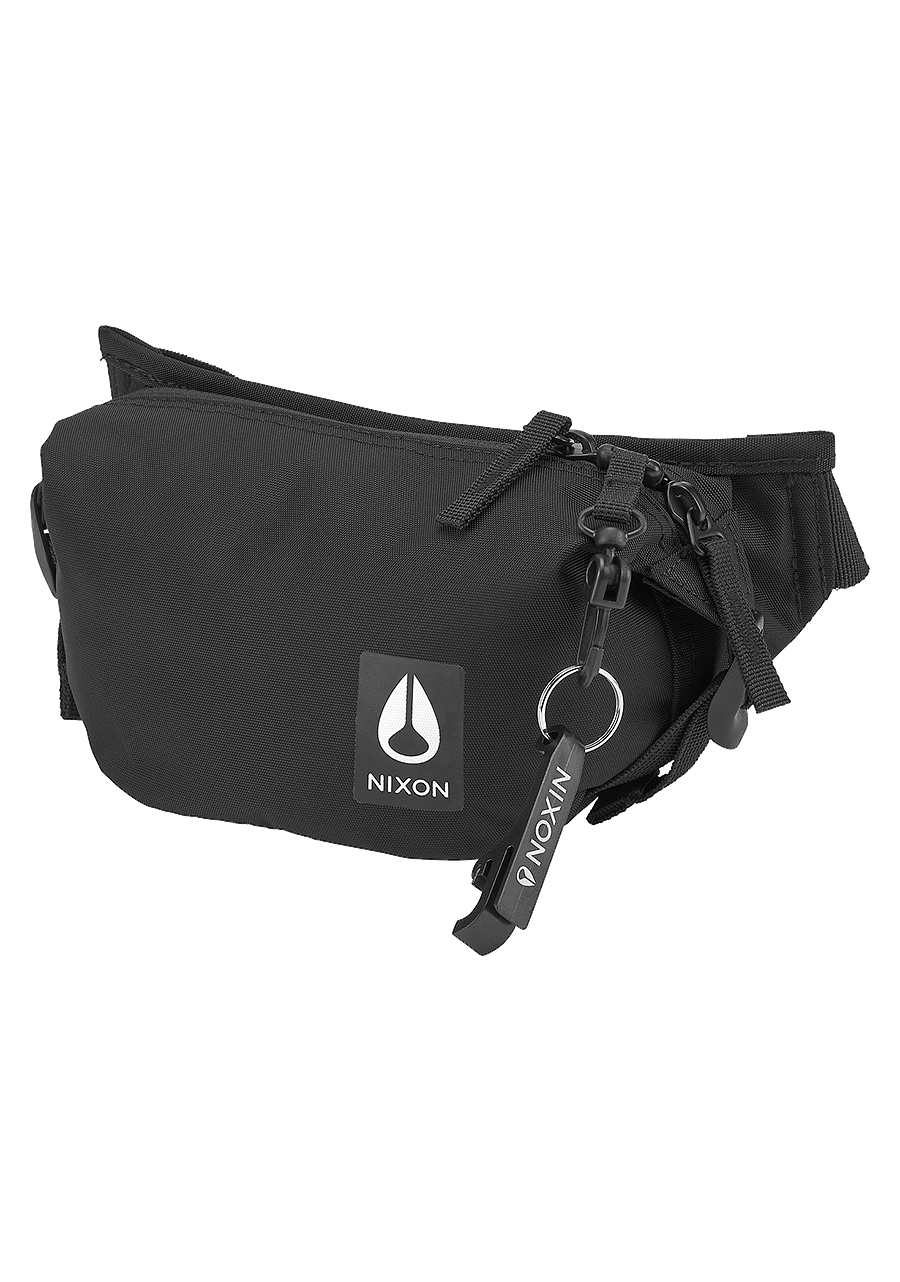 Trestles Hip Pack All Black Nylon View 3