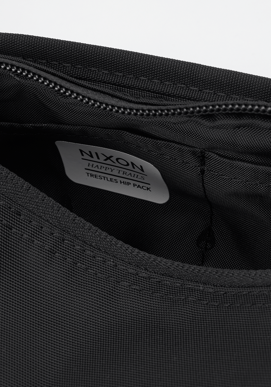 Trestles Hip Pack All Black Nylon View 4