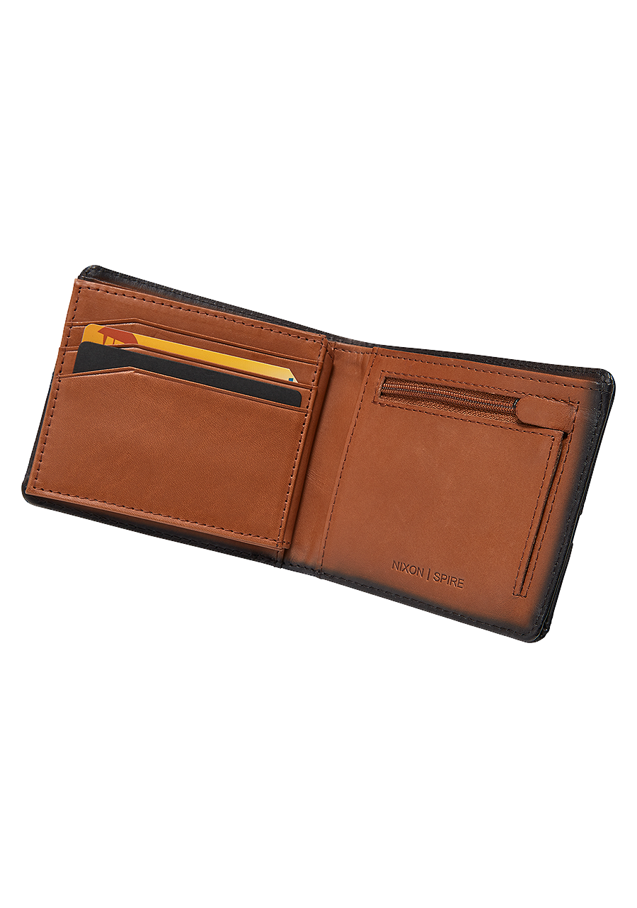 Spire Ii Bi Fold Wallet Tan View 2