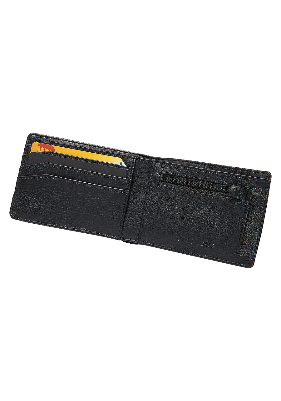 Heros Bi Fold Wallet Black View 2