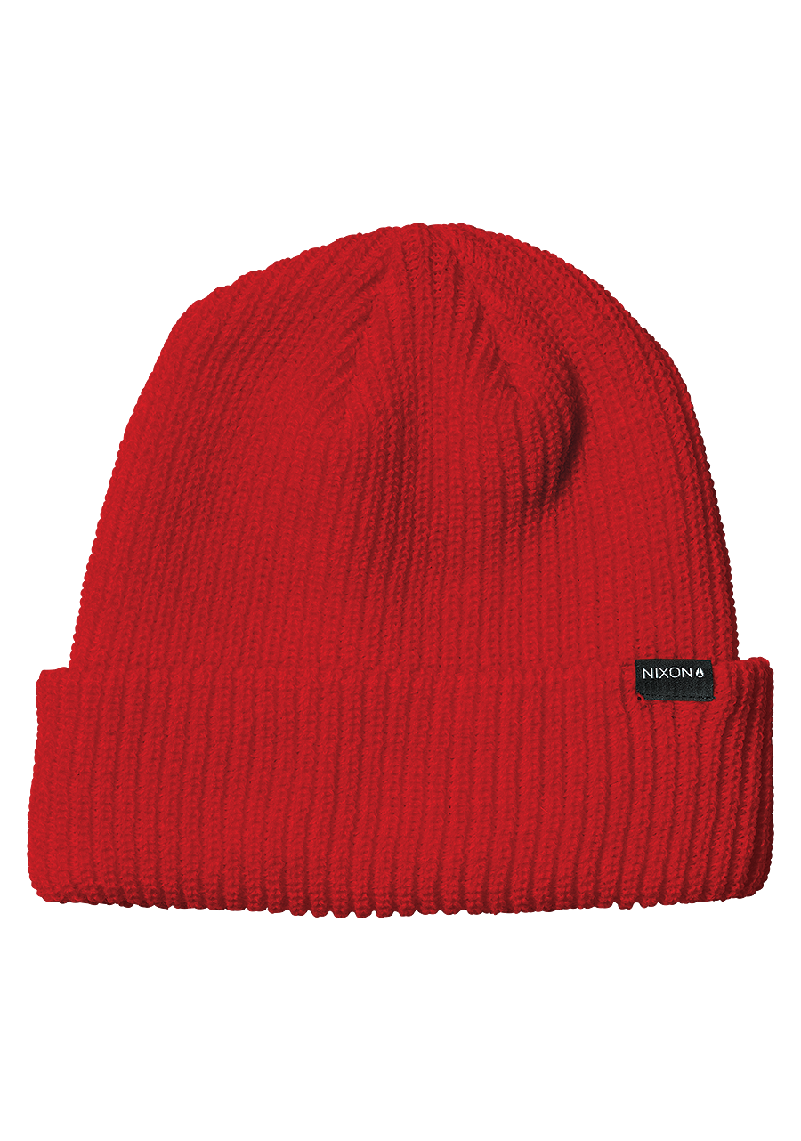 Thomas Beanie All Red View 1