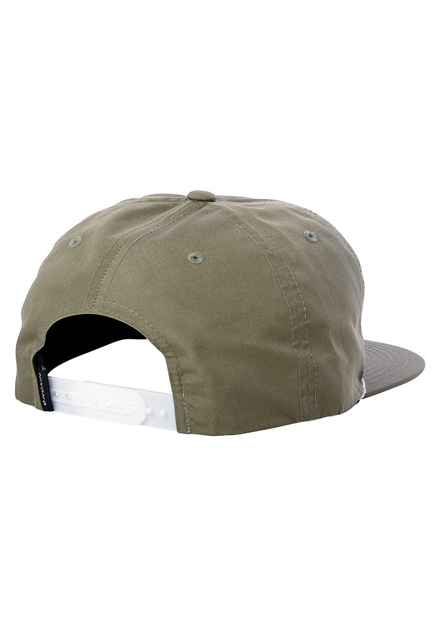 Sessions Snapback Hat Olive View 2