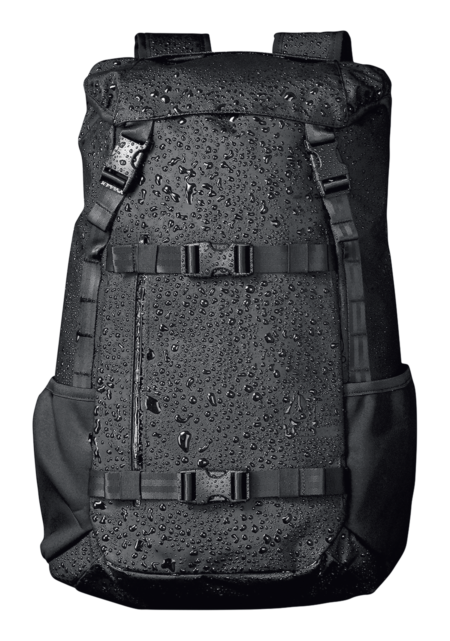 Landlock Backpack Wr All Black View 5