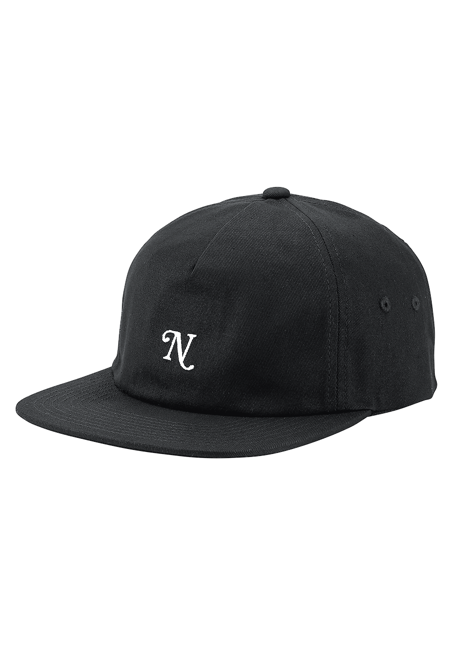 Yorker Snapback Hat Black View 1