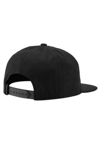 Yorker Snapback Hat Black View 2