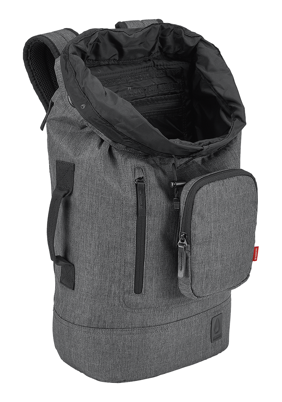 Origami Backpack Charcoal Heather View 3