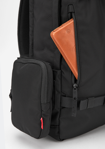 Smith Backpack All Black Nylon View 5
