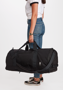Pipes 45L Duffle All Black Nylon View 8
