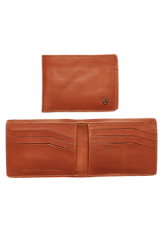 Cape Leather Slim Wallet Saddle