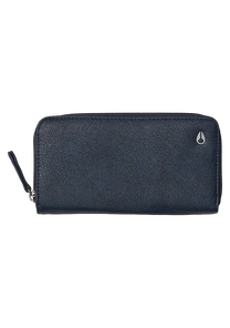 Tree Hugger Veg Leather Large Wallet Lavender View 1