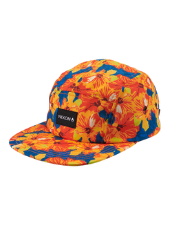 Mikey 5 Panel Hat Orange Multi