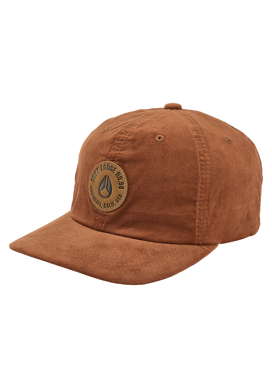 Seaside Corduroy Hat Honey Brown View 1