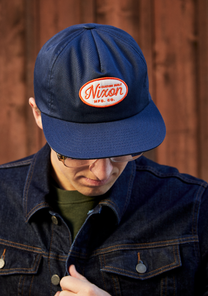 Axle Cotton Hat Navy View 3
