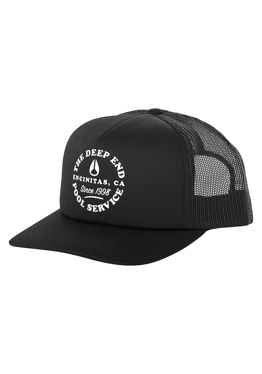 Good Times Trucker Hat Black View 1