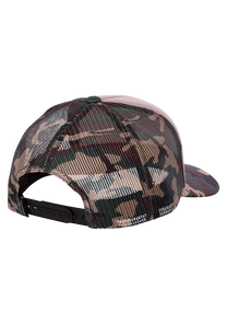 Good Times Trucker Hat Woodland Camo View 2