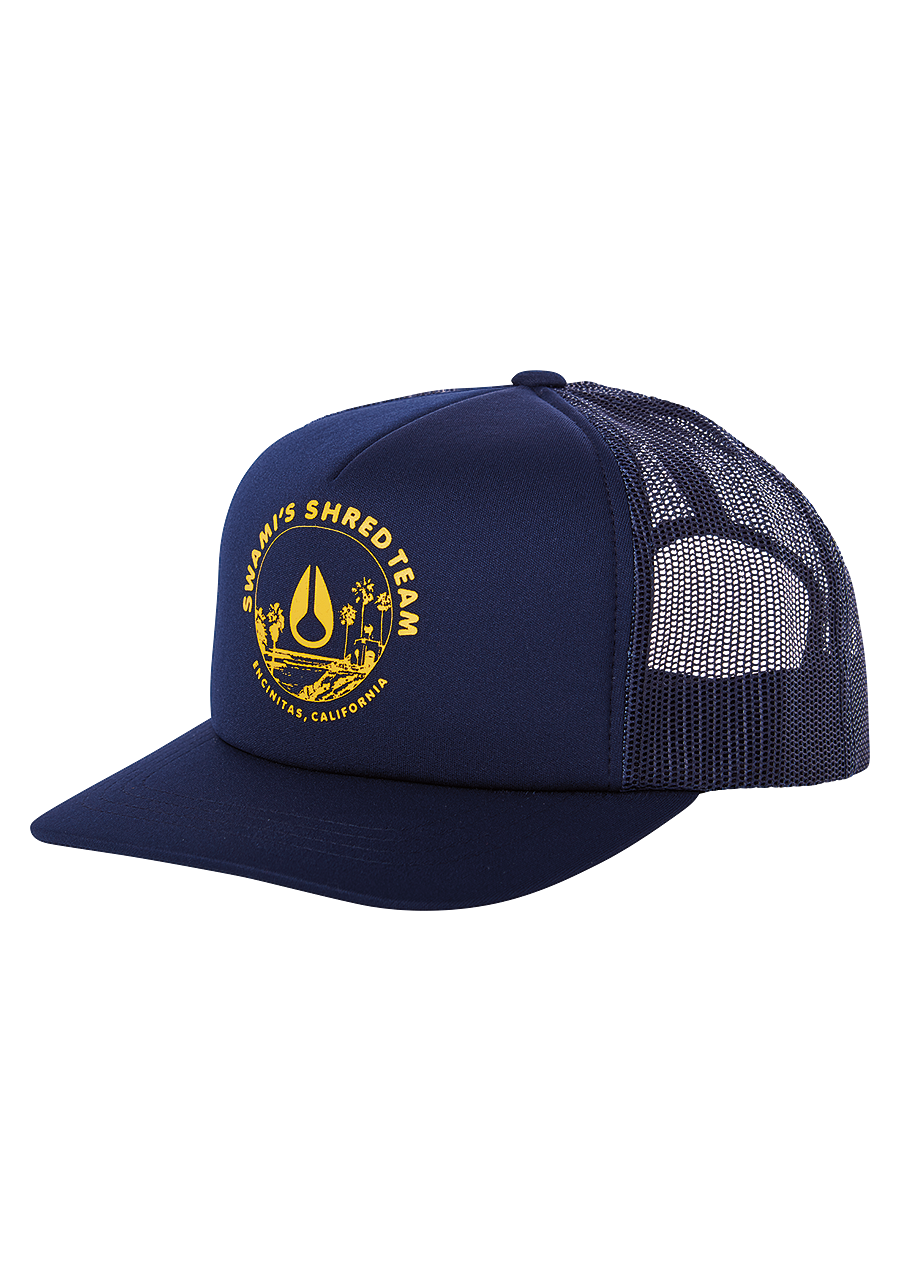 Good Times Trucker Hat Navy View 1