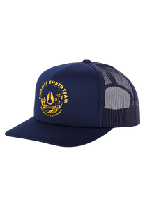 Good Times Trucker Hat Navy View 1